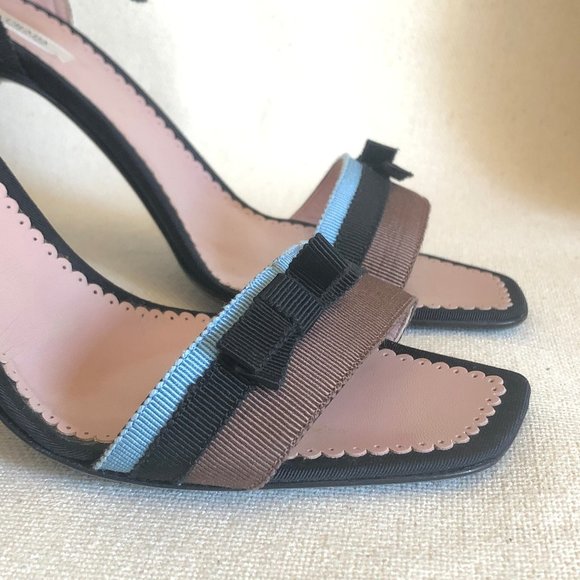 Prada High Heel Strap Shoes - High Heel Sandals - Picture 4 of 10